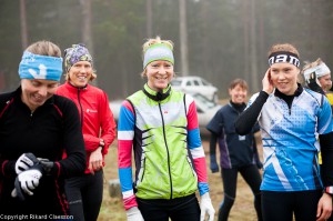 Eva Jurenikova, Anna Mårsell, Lena Eliasson & Tove Alexandersson på plats.
