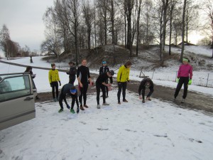 Starten Sprintstafett Gammelgården